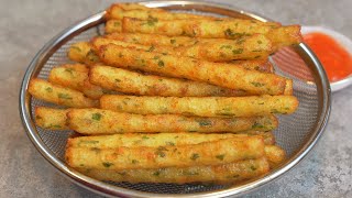 Crispy French Fries At Home Delicious  Potato sticks  Potato Recipes [upl. by Winnifred]