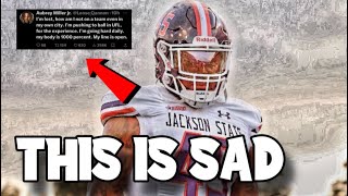 🚨 Aubrey Miller Jr Reveals His Frustration With Not Being In The NFL ‼️ [upl. by Anitsuga662]