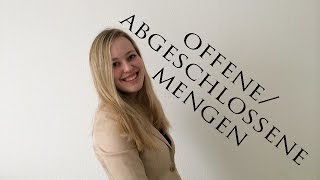 Offene u abgeschlossene Mengen [upl. by Aleka]