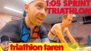 105 Sprint Triathlon in 8hrs of Training per Week [upl. by Aical]