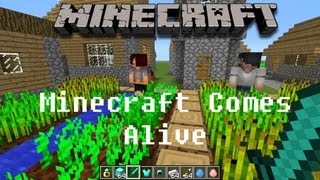 Minecraft Mod Minecraft Comes Alive 164162152 installieren GermanHD [upl. by Attoynek]