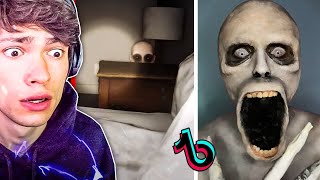 NE REGARDE JAMAIS CES TIKTOK HORREUR LA NUIT  Tik tok flippant [upl. by Ainosal]