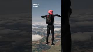 Team Novas Round 2 from the British Skydiving Artistic Nationals 2024 [upl. by Neivad]