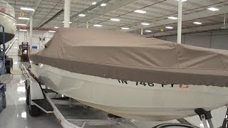 How to Make a Power Boat Cover [upl. by Ecnerual249]