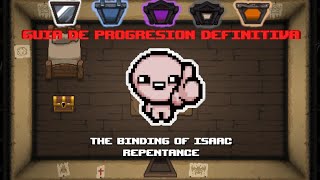 Guía definitiva de la progresión de The Binding of Isaac Repentance [upl. by Atteuqcaj395]