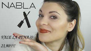 RECENSIONE VICIOUS MASCARA DI NABLA VALE TUTTI QUESTI SOLDIðŸ§ VI DICO COSA NE PENSO  Nadiae mua [upl. by Grosz]