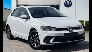 Brand New Volkswagen Polo Life  10 TSI 95PS  Solid White  Wrexham Volkswagen [upl. by Elleiand826]