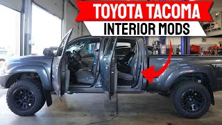 Toyota Tacoma Interior Mods  Start here [upl. by Orelu]