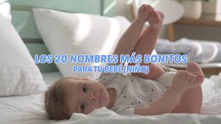 LOS NOMBRES MÁS BONITOS PARA NIÑOS 2023 [upl. by Ecneret]