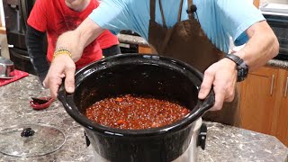 CrockPot Boston Beans amp Franks The Ultimate Comfort Food [upl. by Nodnelg]