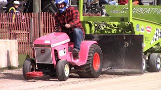 Epic stock altered 1050lb tractor pull battle Aberfoyle 2024 [upl. by Ahsinyd223]