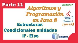 Estructura Condicional Anidada If Else 1125 Curso de Java  Algoritmos y Programación en Netbeans [upl. by Aseel]