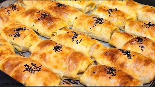 Sırrı SOSUNDA 💯3 yufkadan 1 tepsi Kıymalı Börek 👌🏻ASLA BİLDİĞİNİZ BÖREKLERE BENZEMİYOR😁 [upl. by Attalanta]