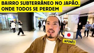 Bairro subterrâneo no Japão onde todos se perdem [upl. by Alva]