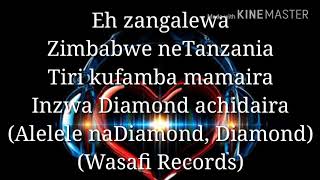 Jah Prayezer ft Diamond Platnumz  Watora Mari Video Lyrics [upl. by Asabi]