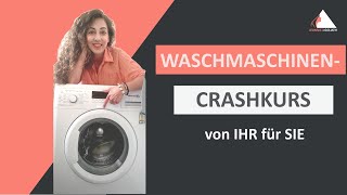 WaschmaschinenCrashkurs Anschluss Reinigung und Pflege DIY haushalt waschmaschine [upl. by Turro]