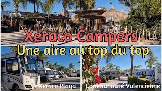 😍👍 Xeraco Campers une aire tout confort  Xeraco Playa  Espagne campingcar vanlife espagne [upl. by Areta23]