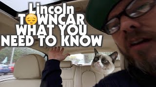 The Lincoln Town Car  What You Need to Know Before You Buy It [upl. by Evander]