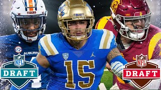 2024 NFL MOCK DRAFT  2 ROUNDS  ATLANTA TRADES UP FOR SOMEONE [upl. by Salome]