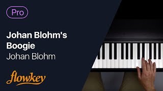 Johan Blohms Boogie – Johan Blohm Boogie Piano Tutorial [upl. by Stinson]