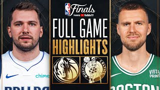 5 MAVERICKS at 1 CELTICS  FULL GAME 1 HIGHLIGHTS  June 6 2024 [upl. by Ahseuqram]