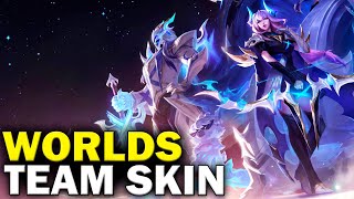 NEW 2023 Worlds Winner SKIN Choices  League of Legends [upl. by Ahsietal]