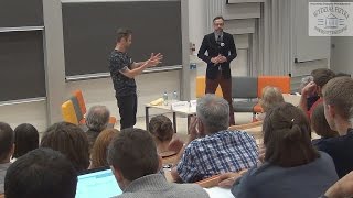 Konferencja quotŚwiaty równoległequot  Andrzej Dragan i Szymon Majewski podstawy mechaniki kwantowej [upl. by Esyak95]