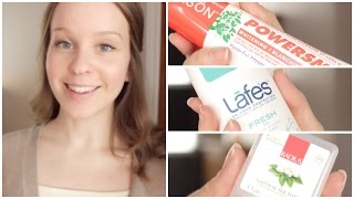 Healthy Hygiene Haul  Natural Bathroom Products amp More [upl. by Zeiger18]