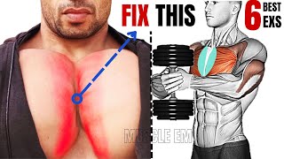 6 BEST INNER CHEST WORKOUT AT GYM  Meilleurs exs Musculation poitrine Intérieure [upl. by Reinwald467]