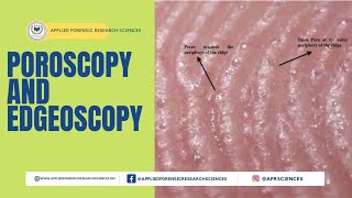 POROSCOPY amp EDGEOSCOPY Fingerprint afrs afrs [upl. by Tanitansy]