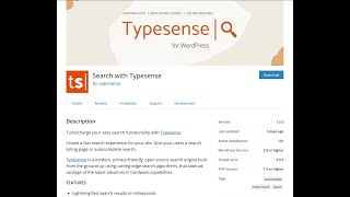 Search with Typesense  Getting Started [upl. by Yelnek]