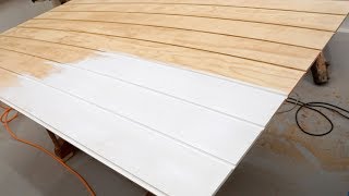 How To Make Shiplap Wall Panels [upl. by Ergener]