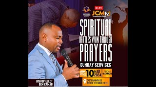 JCM SUNDAY SERVICE THEME SPIRITUAL BATTLES WON THROUGH PRAYERS [upl. by Adla]