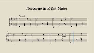 Nocturne in EFlat Major  Practices No 12 [upl. by Rovit]