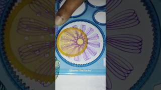 spirograph new design tutorial for beginners  spirograph design tutorial spirograph shorts [upl. by Redle]