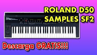 Roland D50 en SF2 Descarga [upl. by Cad21]