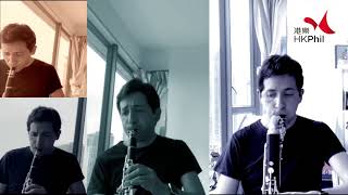 PhilYourLifeWithMusic 12 HK Phil Bass Clarinet Lorenzo Iosco plays Ravel [upl. by Amis]