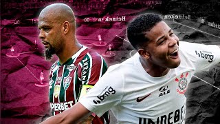 Como o Corinthians Sufocou o Fluminense [upl. by Auqinehs]