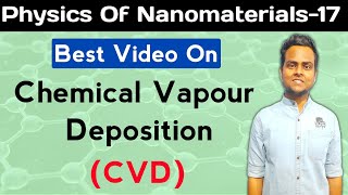 Chemical Vapour Deposition Method CVD  Synthesis Of Nanomaterials  In Hindi [upl. by Ronel610]