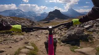 Zermatt MTB  Gornergrat to Riffelberg Full Run  Norco Shore [upl. by Gomar]