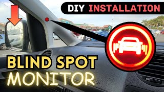 Installing a DIY Car Blind Spot Monitoring system BSM 24 Ghz [upl. by Khalil]