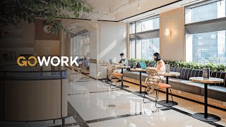 GoWork Sampoerna Strategic Square Ambience amp Features [upl. by Ihsorih]