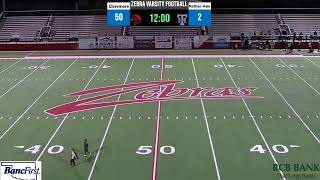 Claremore Zebras vs Nathan Hale Rangers [upl. by Akcemat]