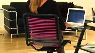 Euro Style Bungie Low Back Office Chair [upl. by Bolitho]