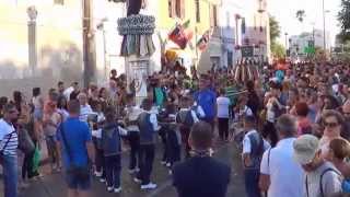 Sassari Candelieri Piccoli 2015 [upl. by Arerrac]