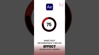 Effortless Infographic Circles After Effects Tutorial shorts [upl. by Stoecker448]