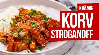 Korv STROGANOFF  riktigt krämig [upl. by Mariejeanne]