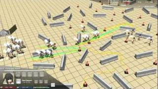 RTS A Pathfinding with squads [upl. by Disario197]