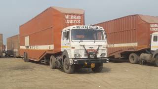 Maruti car carrier Tata magicTata ace car carrier truck parking pant nagar [upl. by Boys258]