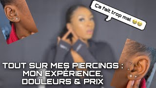 TALK 💬  tout sur mes 15 piercings  smiley nez oreilles… rejets douleurs amp cicatrisation [upl. by Reichel]